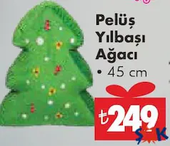 PUFU PELUŞ YILBAŞI AĞACI 45 CM fiyat ve kampanya bilgisi